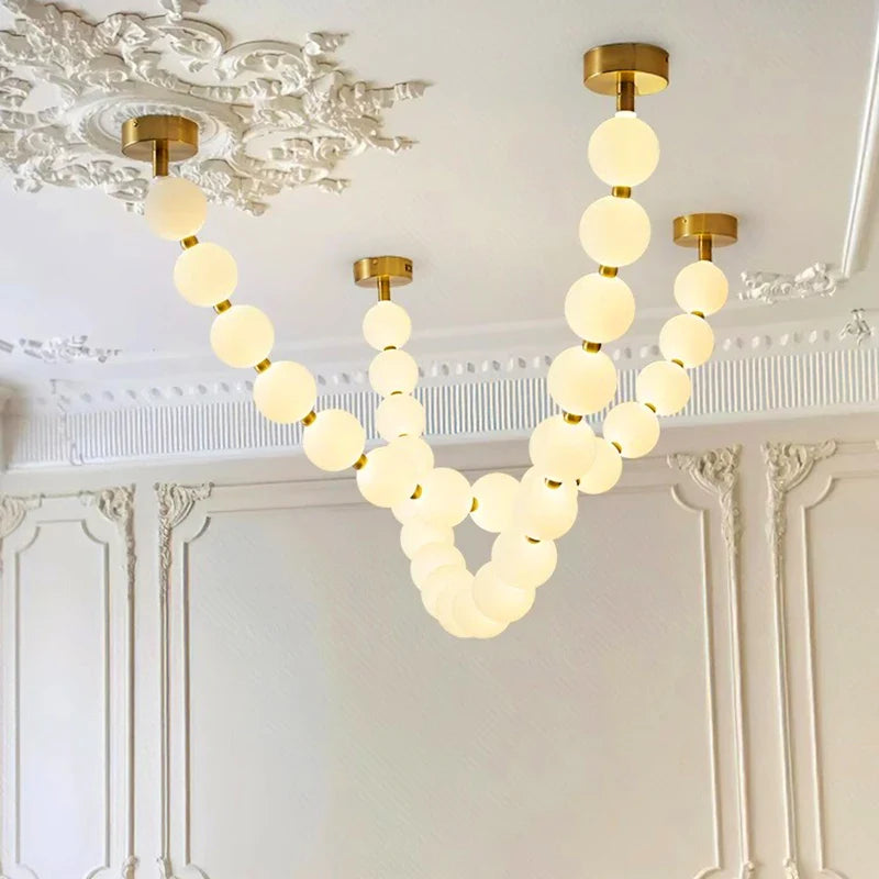 Afralia™ Modern Dining Room Pendant Lights Indoor Lighting LED Chandelier Ceiling Lamp