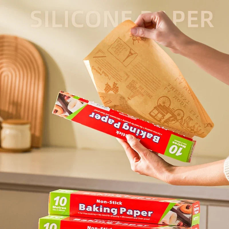 Afralia™ Grease-Resistant Baking Paper for Air Fryers and Wrapping Food