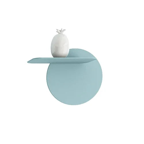 Afralia™ Modern Wrought Iron Storage Wall Rack for European Background Wall Ornaments