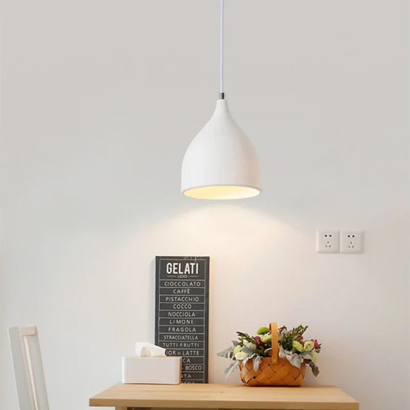 Afralia™ Modern LED Pendant Light for Living Room, Bedroom, Bar, Kitchen, and Study