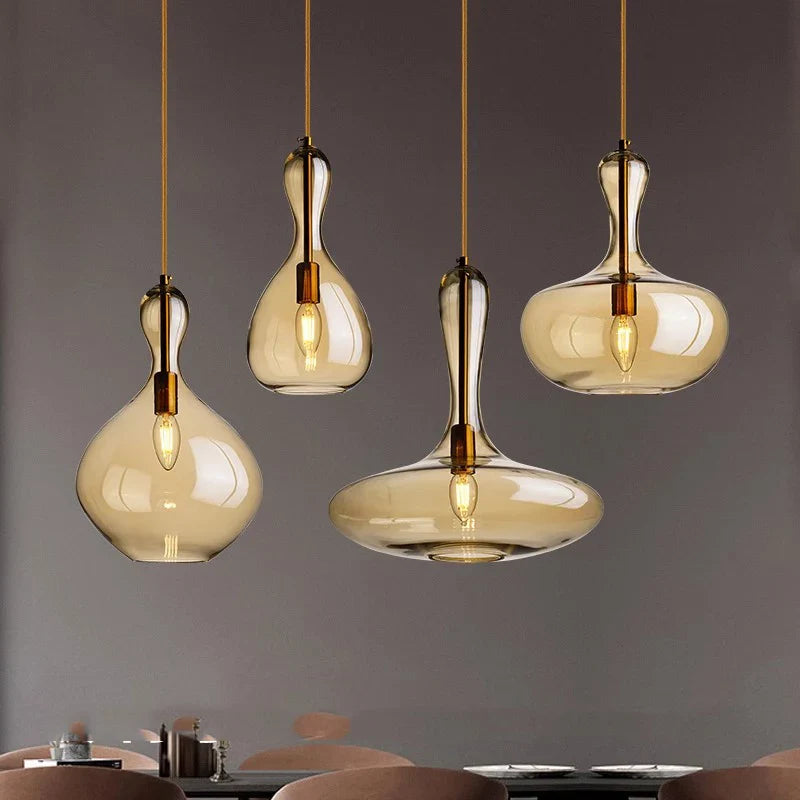 Afralia™ Modern LED Pendant Chandeliers for Living and Dining Rooms