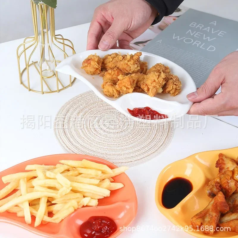 Afralia™ Kitchen Tableware Set for Serving Dumplings, Sushi, Desserts, and Fruits