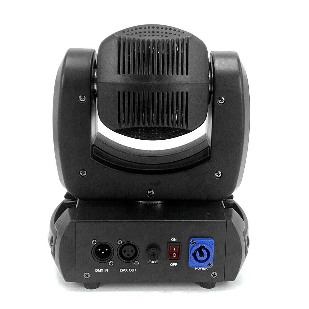 Afralia™ LED Moving Head Lights 8 Face Roto Prism Beam Spot Wash Gobo for DJ Stage