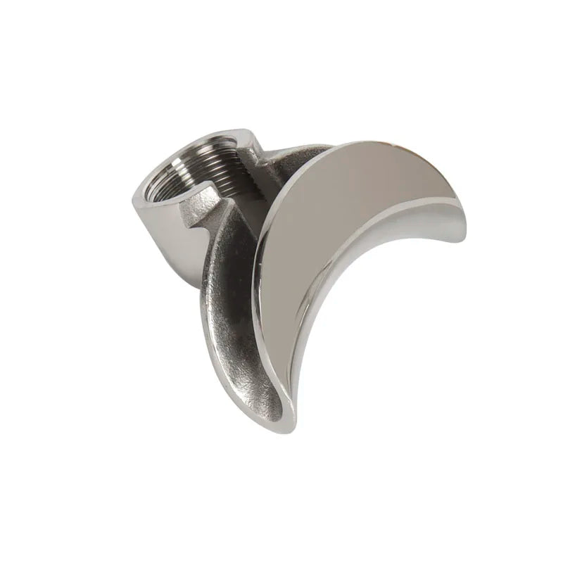 Afralia™ Stainless Steel 58mm Coffee Portafilter Spout Espresso Machine Handle Replacement