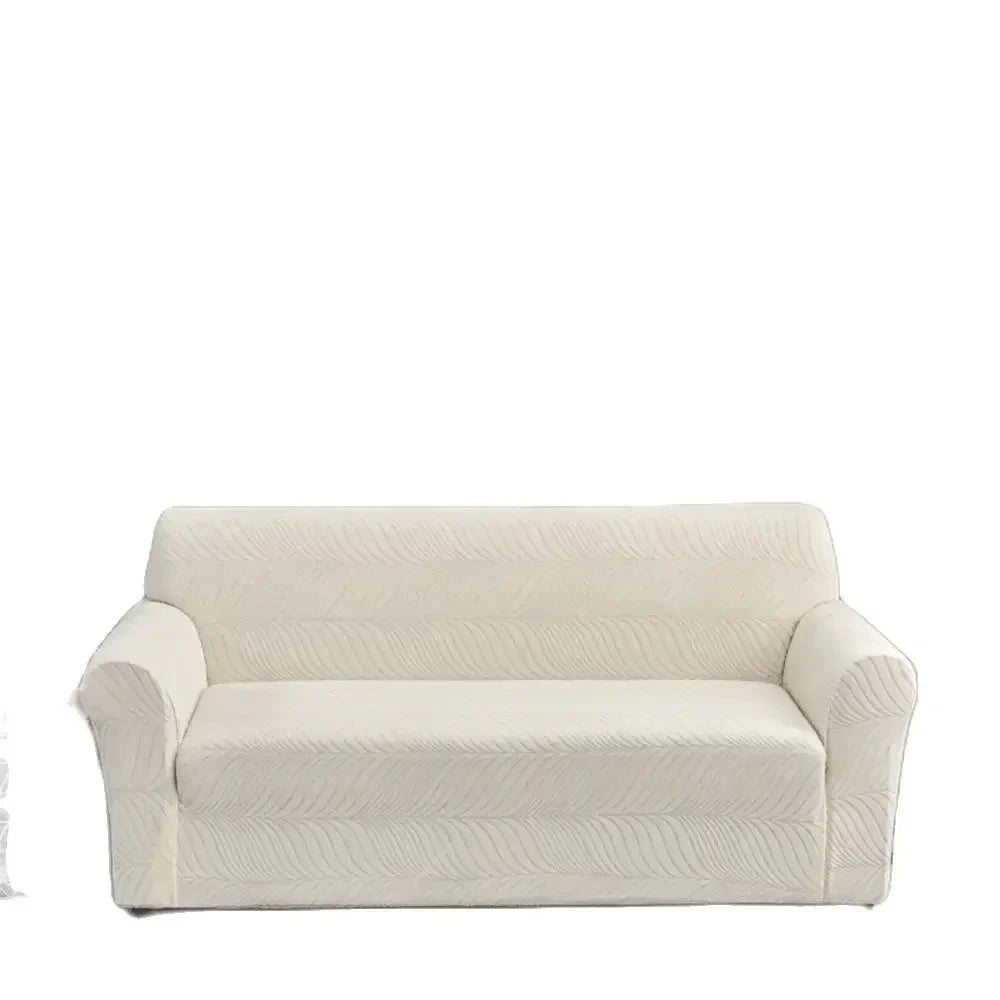 Afralia™ Waterproof 12 Colors Spandex Sofa Cover Slipcover with Leaf Pattern