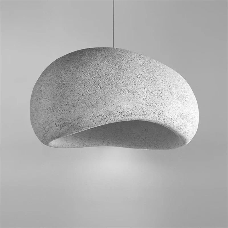 Afralia™ Cobblestone Pendant Lights: Nordic Vintage LED Dining Room Art Deco Fixtures