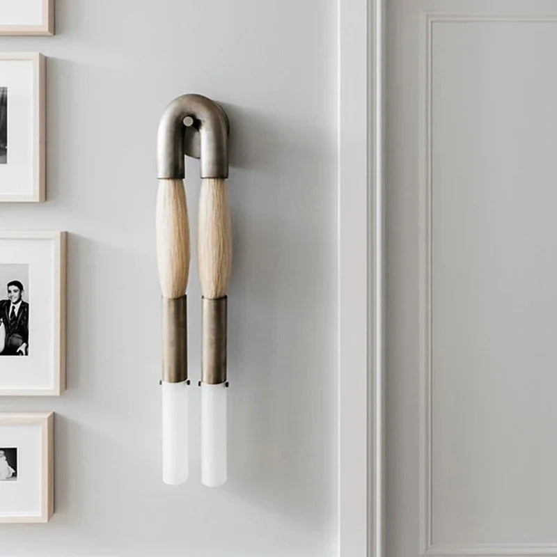 Afralia™ Metal Cloth Wall Lamp in Old Gold Silver Black for Dining Room Bedroom Aisle