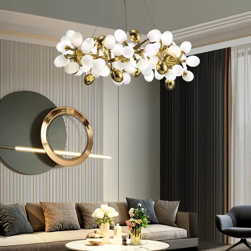 Afralia™ Modern LED Pendant Chandeliers for Living and Dining Room Lighting