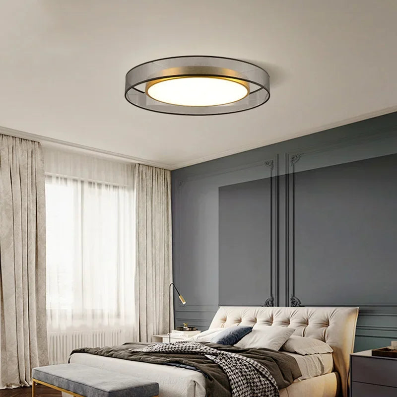 Afralia™ Circular LED Ceiling Light for Bedroom, Bathroom & Corridor - Modern Indoor Lighting Solution