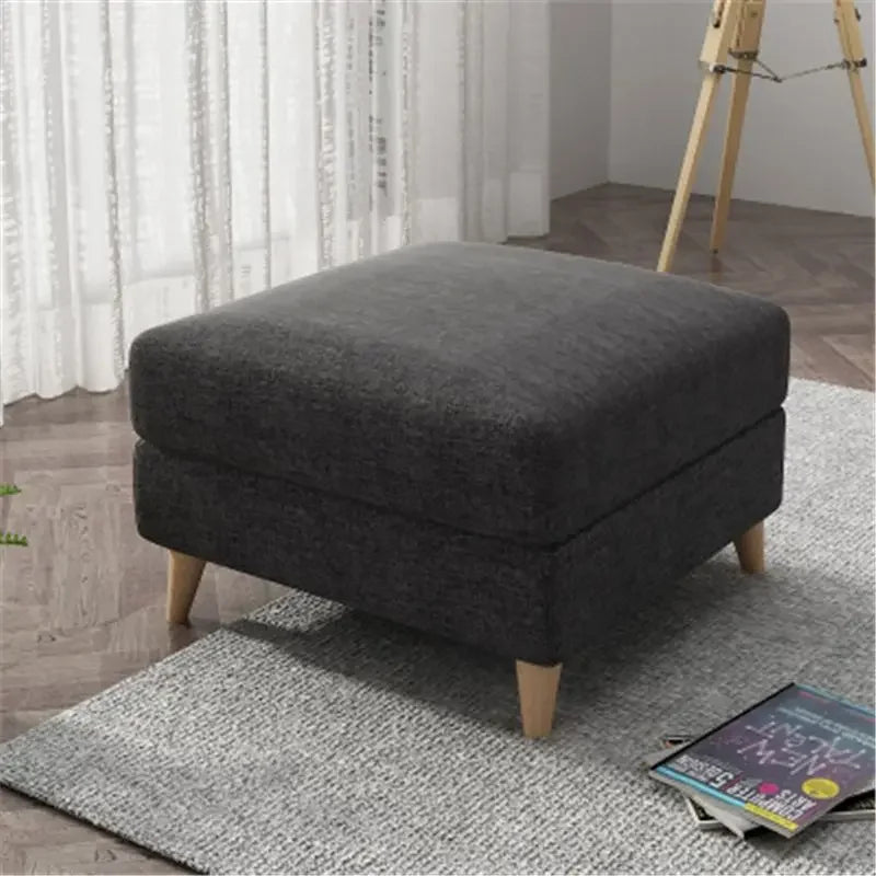 Afralia™ Jacquard Square Stool Cover for Living Room Office Home Decor