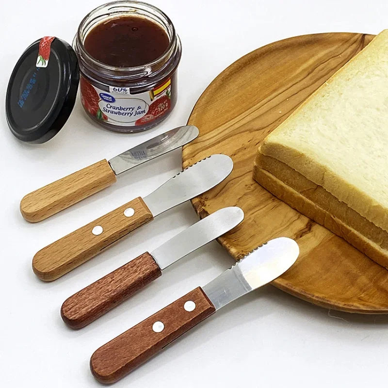 Afralia™ Mini Jam Spreader Cheese Cutter for Kids and Kitchen Cutlery Purposes