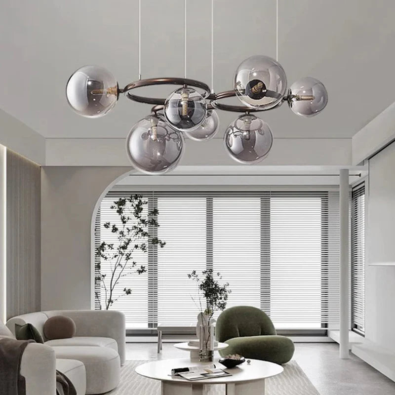 Afralia™ Nordic Dining Room Pendant Light Chandelier for Living Room