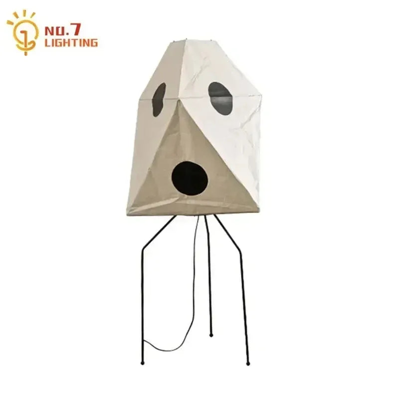 Afralia™ Akari Noguchi Table Lamp LED E27 Rice Paper Desk Light