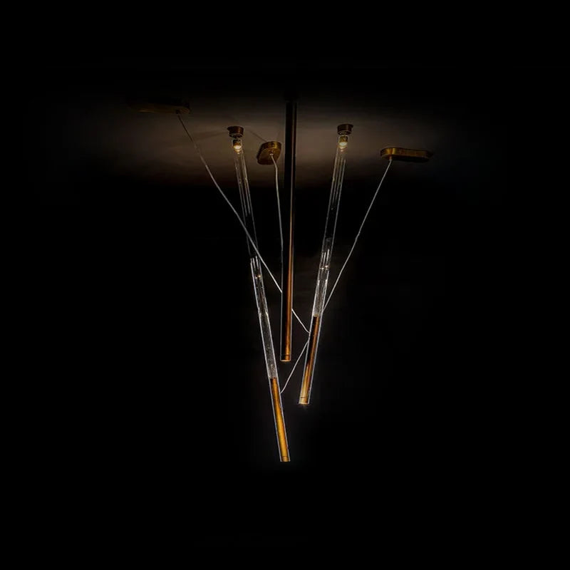 Afralia™ Luxury LED Long Strip Light for Living Room Art Decor