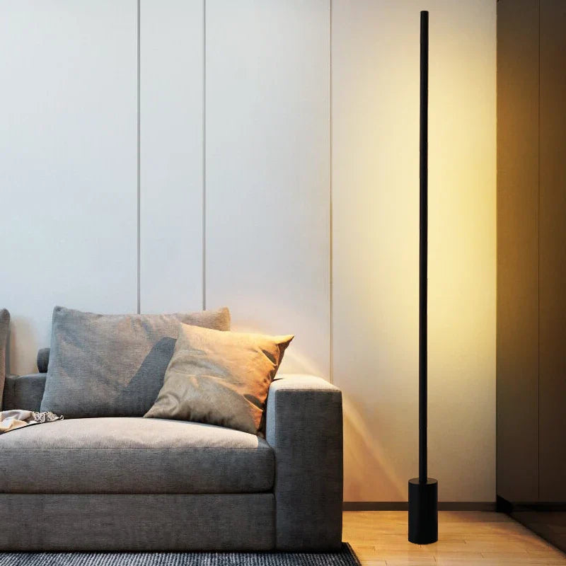 Afralia™ LED Floor Lamp: Nordic Modern Standing Light for Home Decor