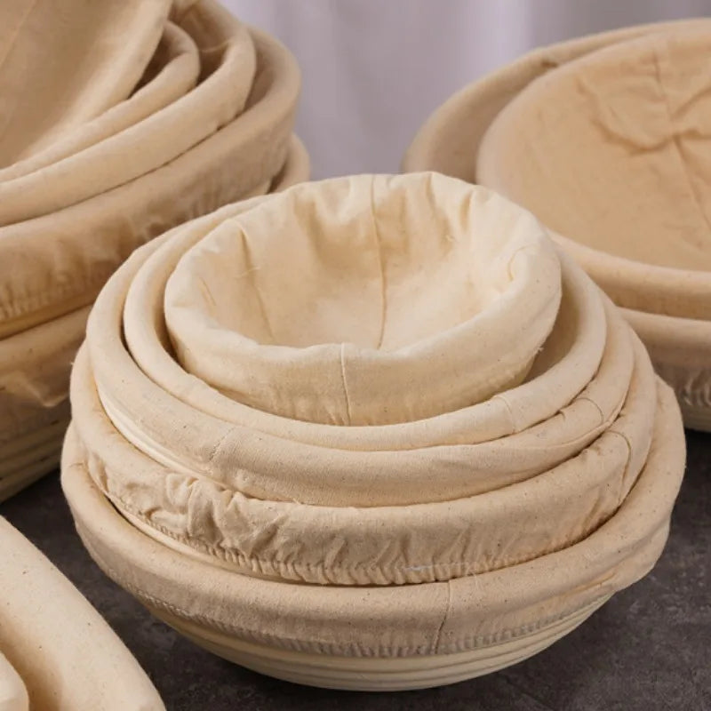 Afralia™ Oval Rattan Sourdough Bread Proofing Basket - Natural Wicker Dough Fermentation