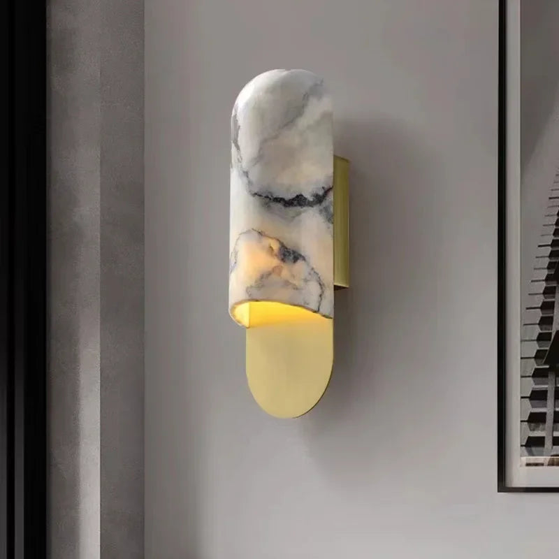 Afralia™ LED Wall Lamp for Living Room, Bedroom, Study, and Staircase Settings