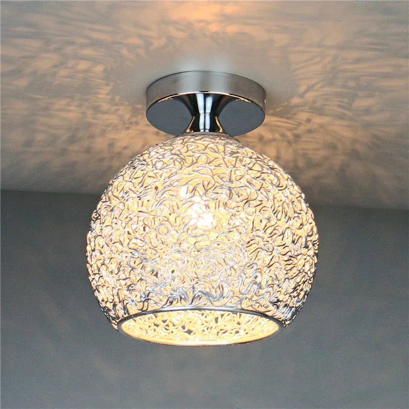 Afralia™ Metal Ball LED Ceiling Lights for Stylish Indoor Home Decor