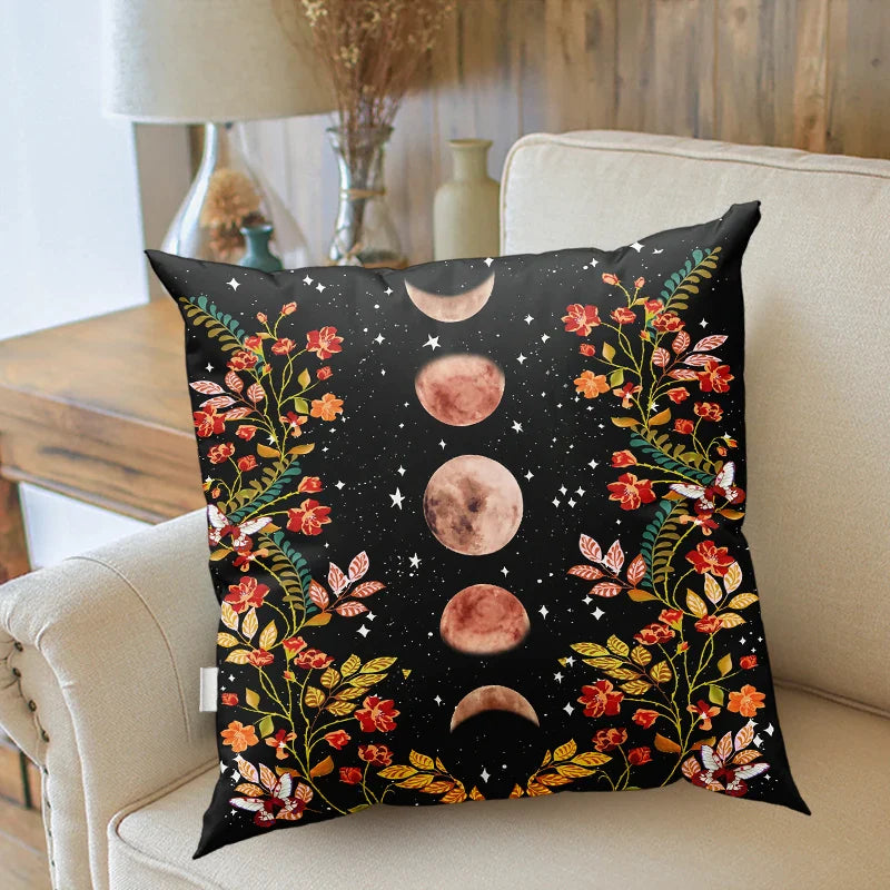 Afralia™ Psychedelic Mushroom Cushion Cover Modern Decorative Pillowcase for Sofa