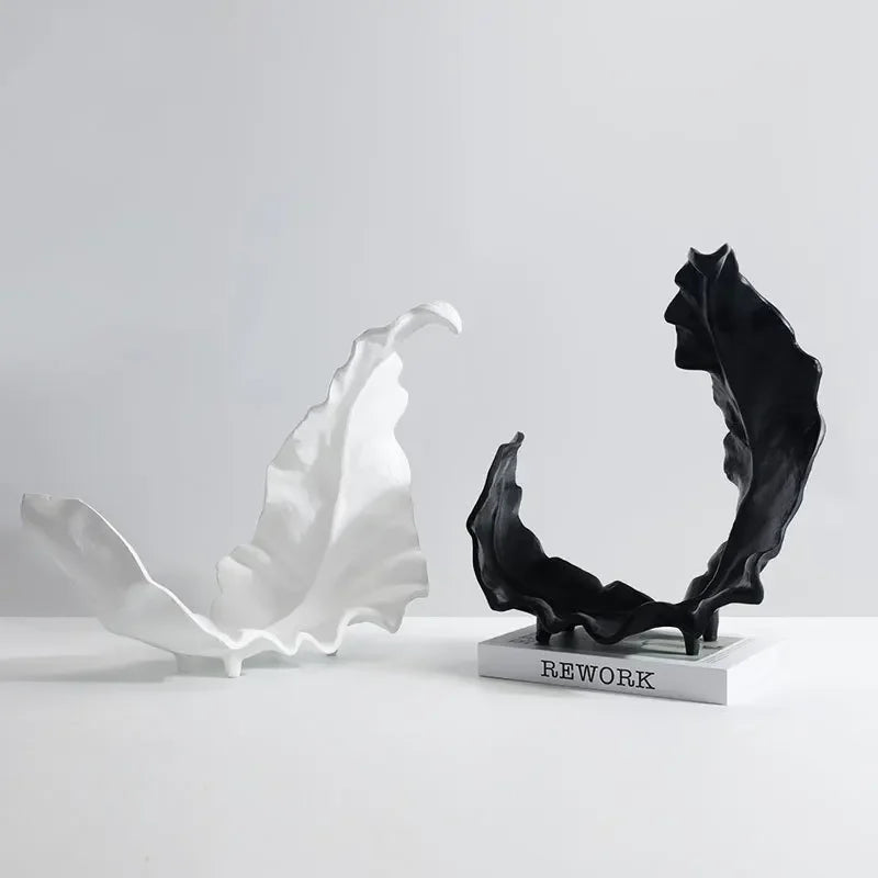 Afralia™ Leaf Tray Resin Bowl: Handcrafted Desktop Storage & Home Decor