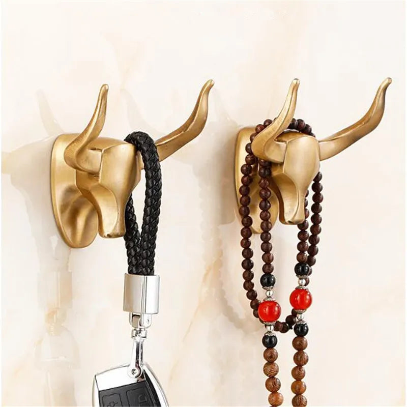Afralia™ Antique Aluminum Robe Hook for Bathroom Accessories and Clothes