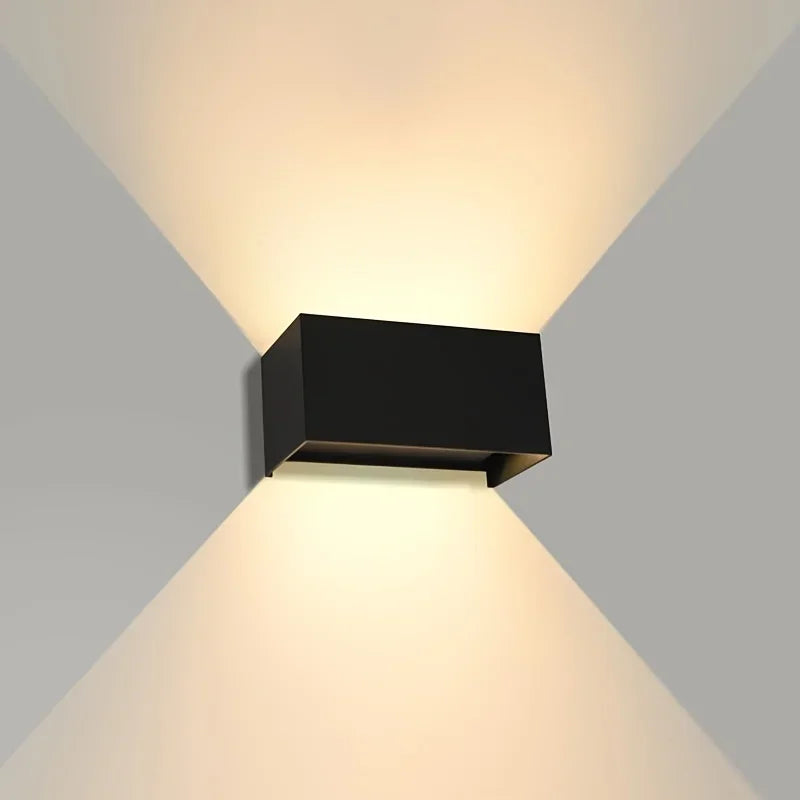 Afralia™ 24W LED Wall Light Up Down Adjustable Beam Cold IP65 Modern