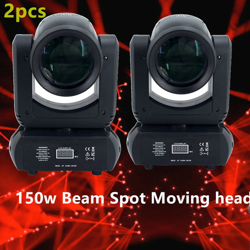 Afralia™ 150W LED Moving Head Beam+Spot Light with 18 Rotating Prisms