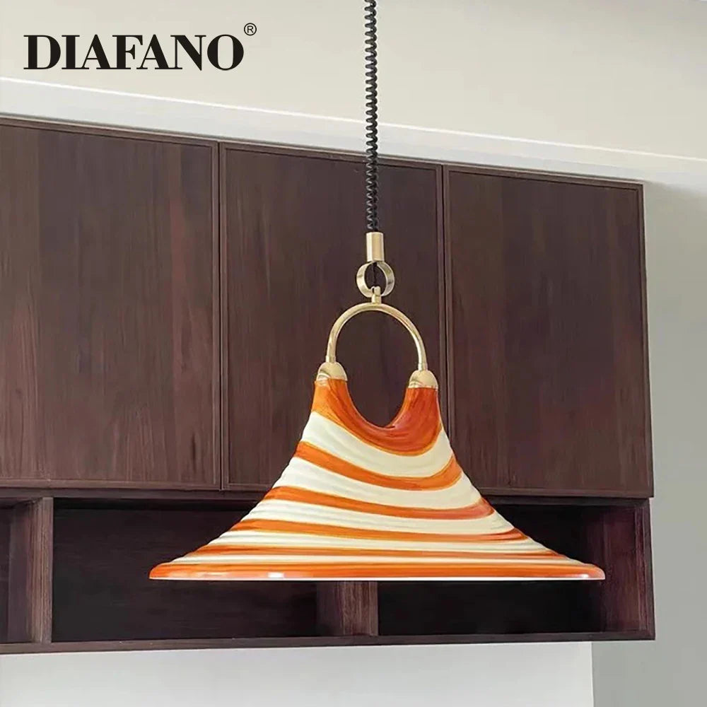 Afralia™ Nordic Colorful LED Pendant Lights for Home Decor