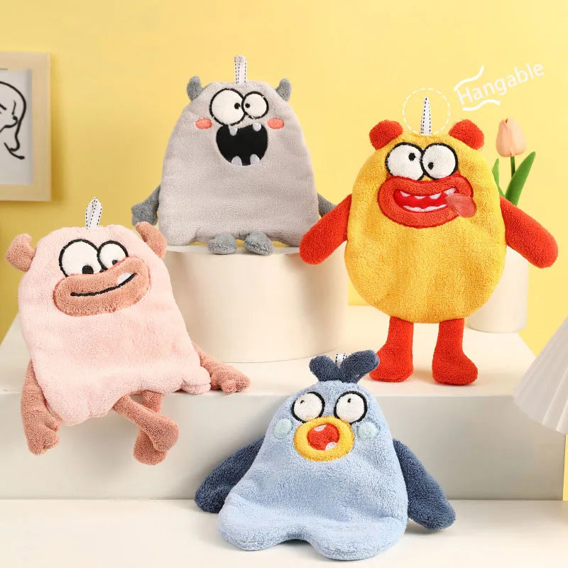 Afralia™ Kitchen Hand Towel: Soft & Absorbent Coral Velvet Cleaning Cloth, Creative New Year Gift