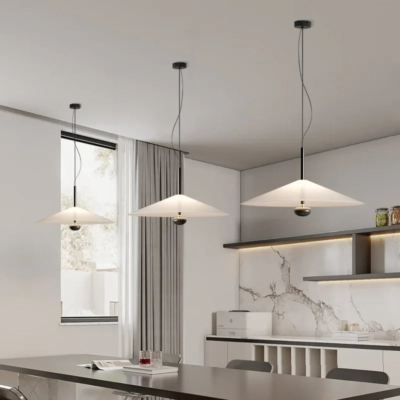 Afralia™ Nordic Minimalist Dining Room Pendant Light - Creative Indoor Art Chandelier