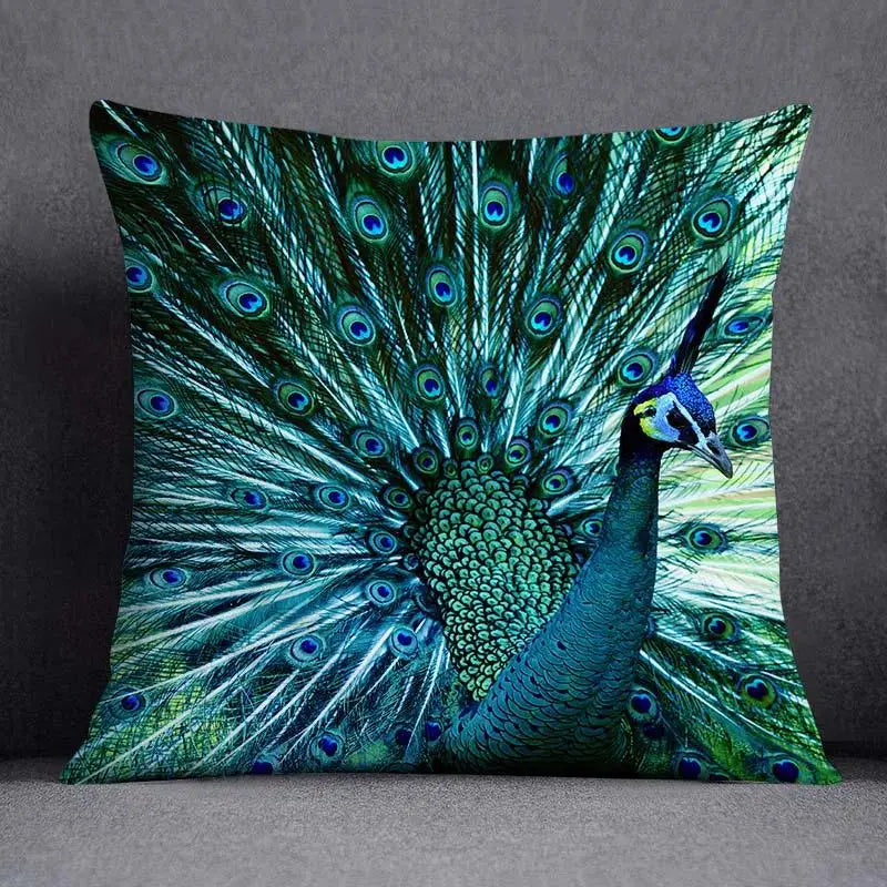 Afralia™ Animal Pattern Decorative Pillowcase 45x45cm - Modern Design for Home and Car
