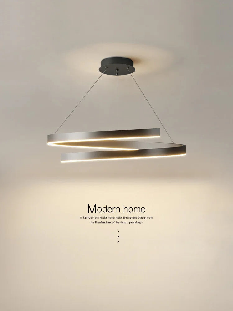 Afralia™ Modern Minimalist Chandelier Ceiling Light for Living Room and Dining Room