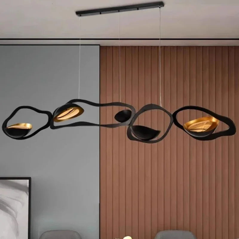 Afralia™ Modern LED Pendant Chandelier for Living Dining Room Kitchen Tables