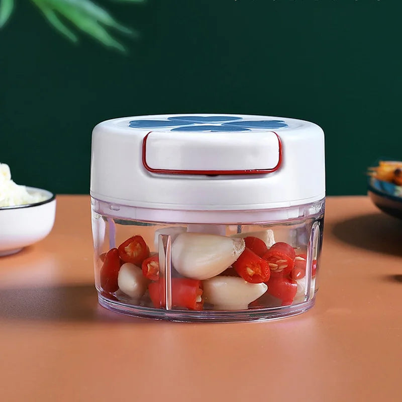 Afralia™ Kitchen Garlic Ginger Chopper Grinder Cutter Meat Crusher Vegetable