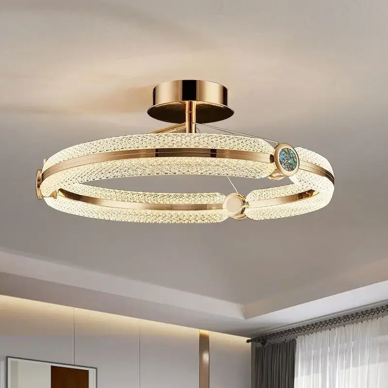 Afralia™ Nordic Home Decoration Stair Chandelier Living Dining Room Lighting Kit