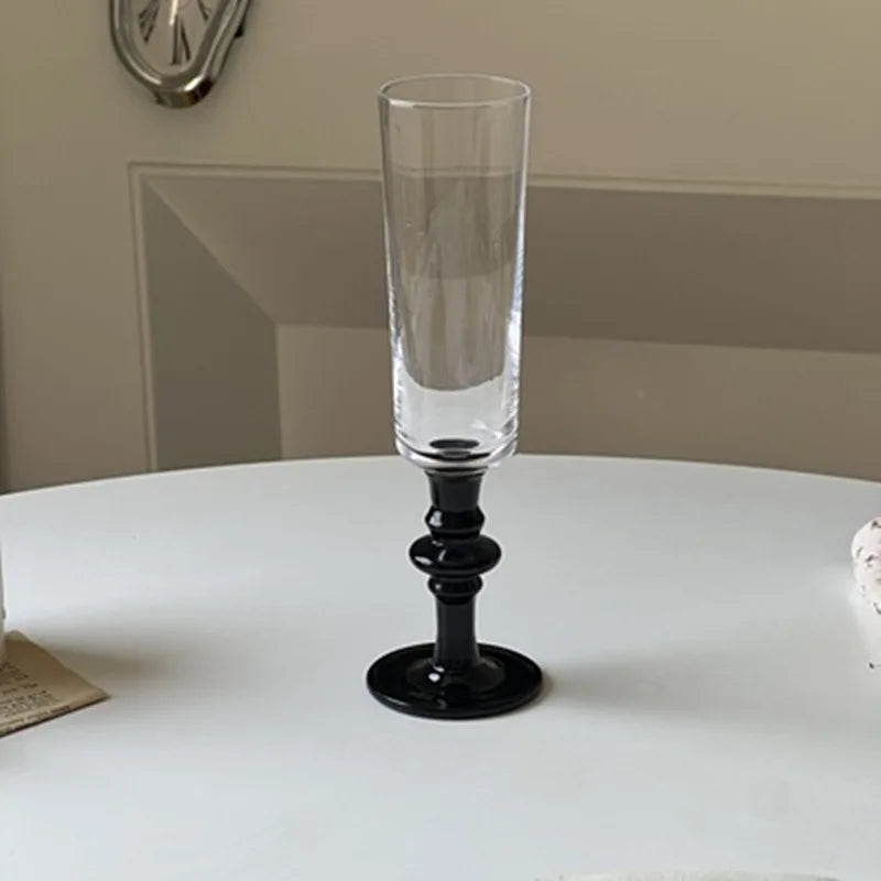Afralia™ Red Wine Crystal Goblets Set | Elegant Champagne Cocktail Drinkware for Wedding Bar