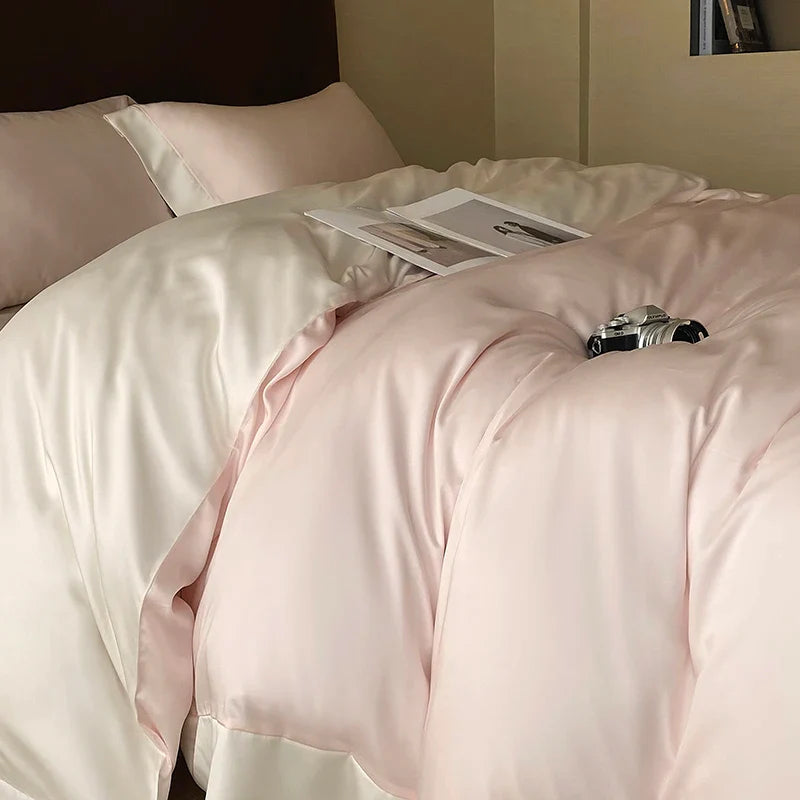 Afralia™ Eucalyptus Fiber Bedding Set, Summer Coolness, Silky Quilt, Duvet Cover, Sheet Set