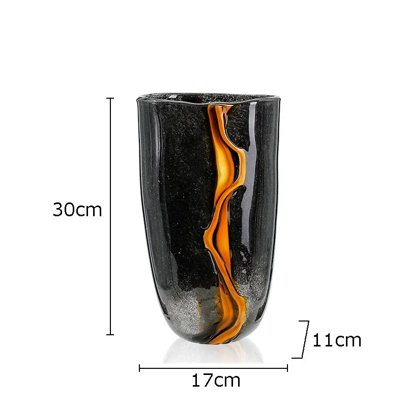 Afralia™ Glass Vase Hydroponics Desk Decoration Modern Home Decor