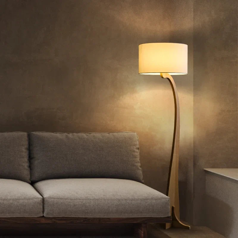 Afralia™ Wabi Sabi Style Floor Lamp: Nordic Designer Art Decoration for Living Room