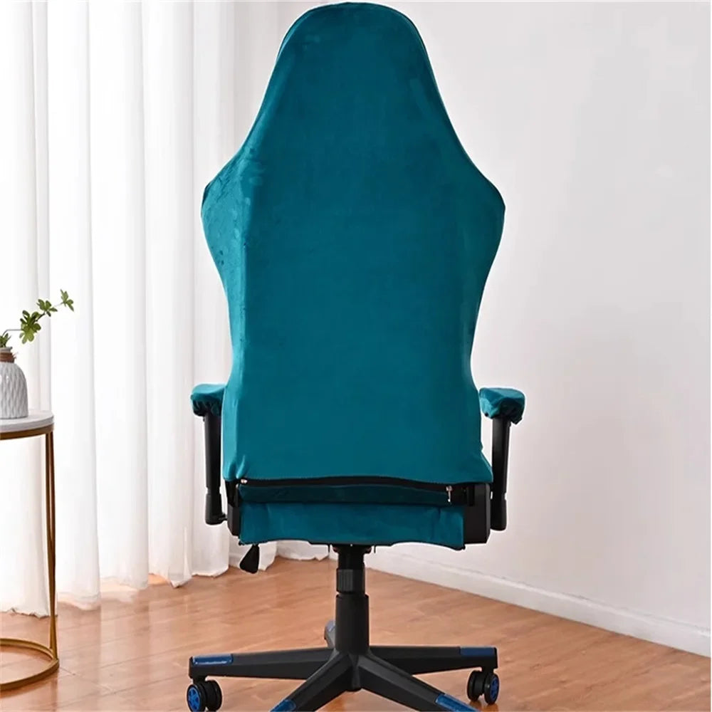 Afralia™ Velvet High Back Chair Cover: Stylish, Elastic, and Comfortable Seat Case