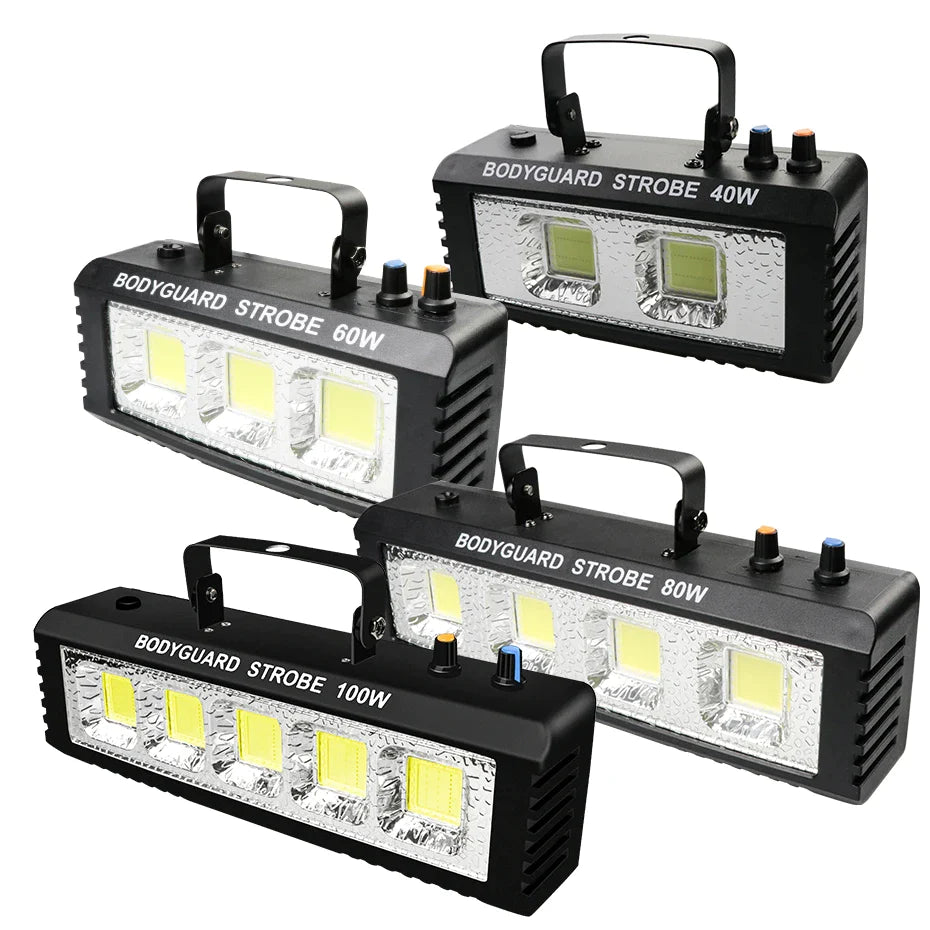 Afralia™ LED Strobe Lights with Remote Control for Party Stage Lighting