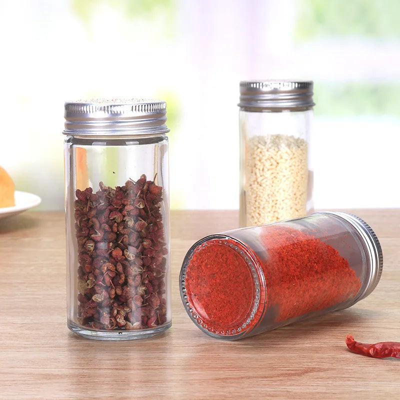 Afralia™ Spice Jar Set: Seasoning Bottles for Condiments and Spices