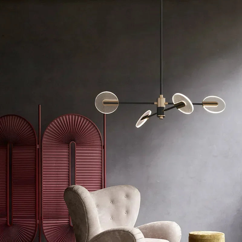 Afralia™ Acrylic LED Ceiling Chandelier: Modern Nordic Design for Luxury Living Room and Bedroom Lighting