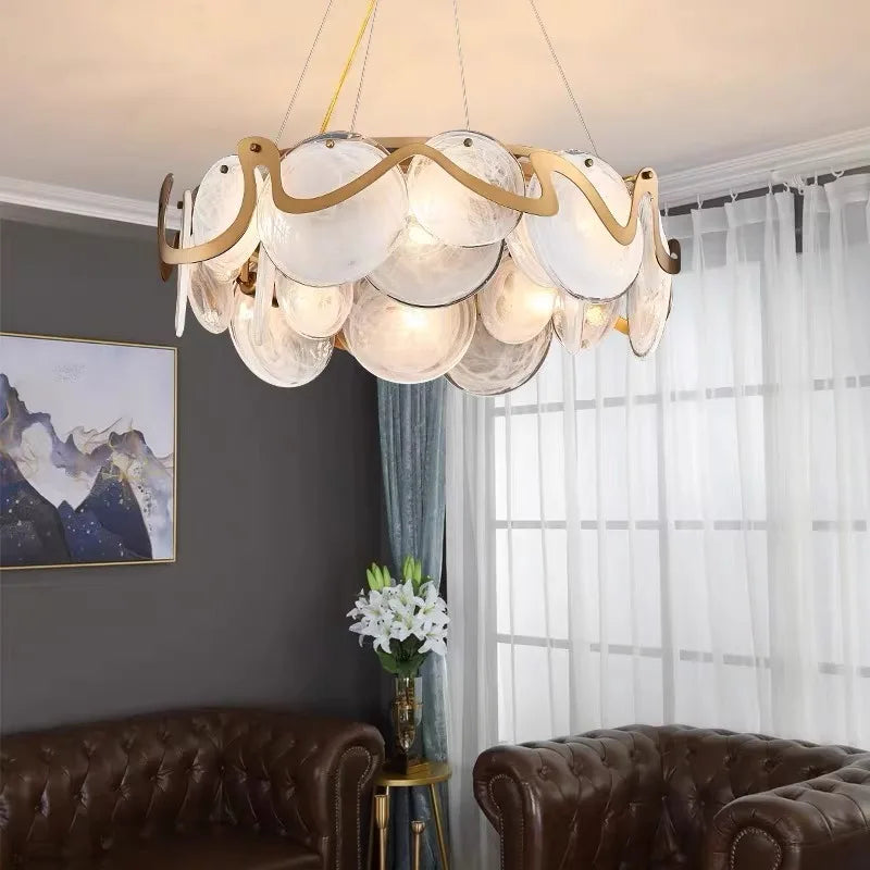 Afralia™ Modern LED Pendant Chandeliers for Living Room & Dining Room