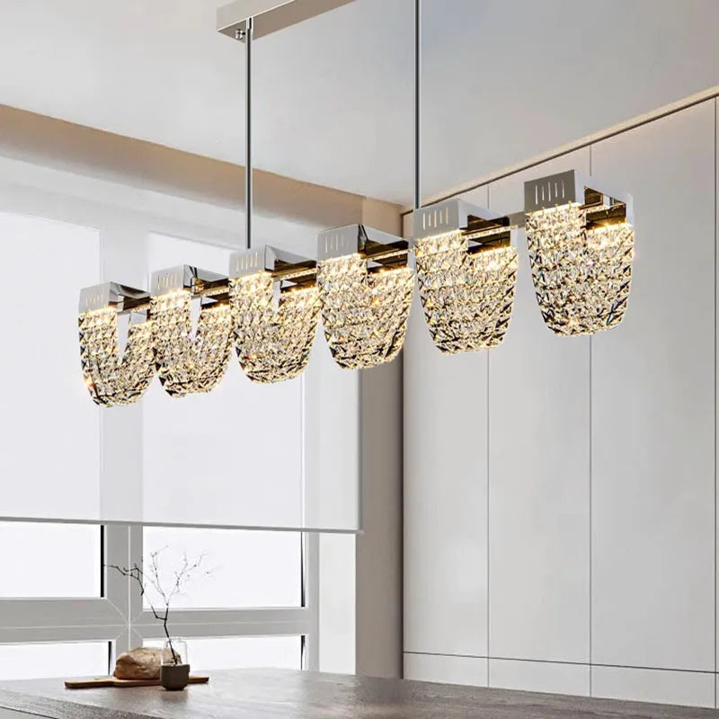 Afralia™ Modern LED Pendant Chandeliers for Living & Dining Room Lighting
