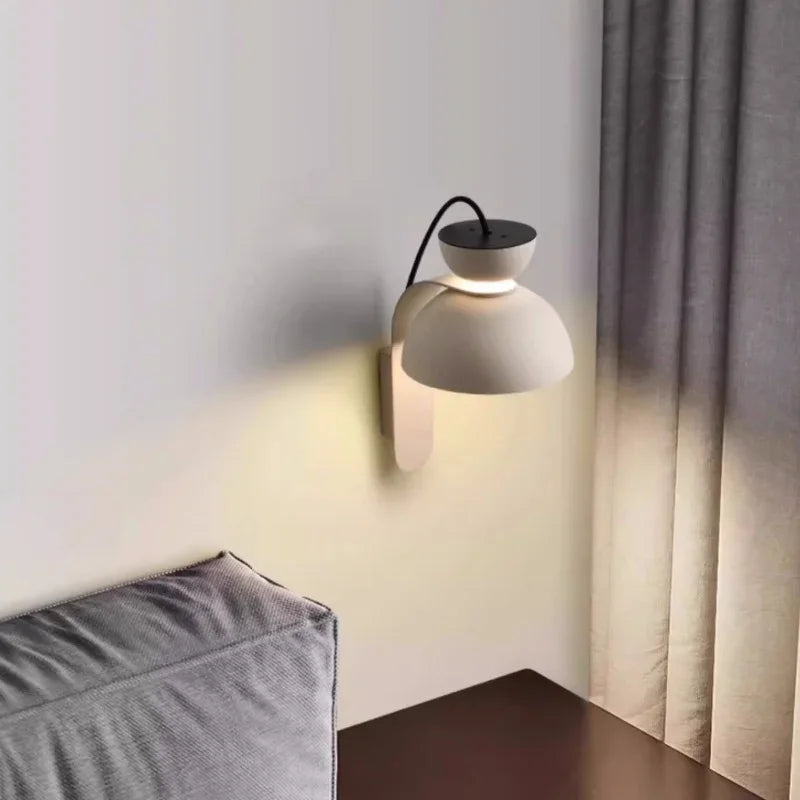 Afralia™ Nordic Hand Scan Sensor LED Wall Scones, Modern Metal Luminarias for Indoor Lighting