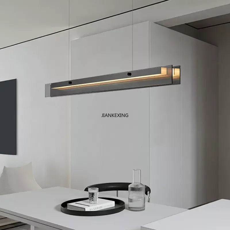 Afralia™ Minimalist LED Chandelier for Living & Dining Room Decor
