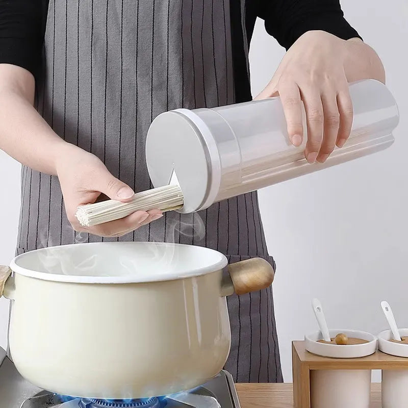 Afralia™ Noodle Storage Container Set - Cereal & Pasta Organizer Crisper Box