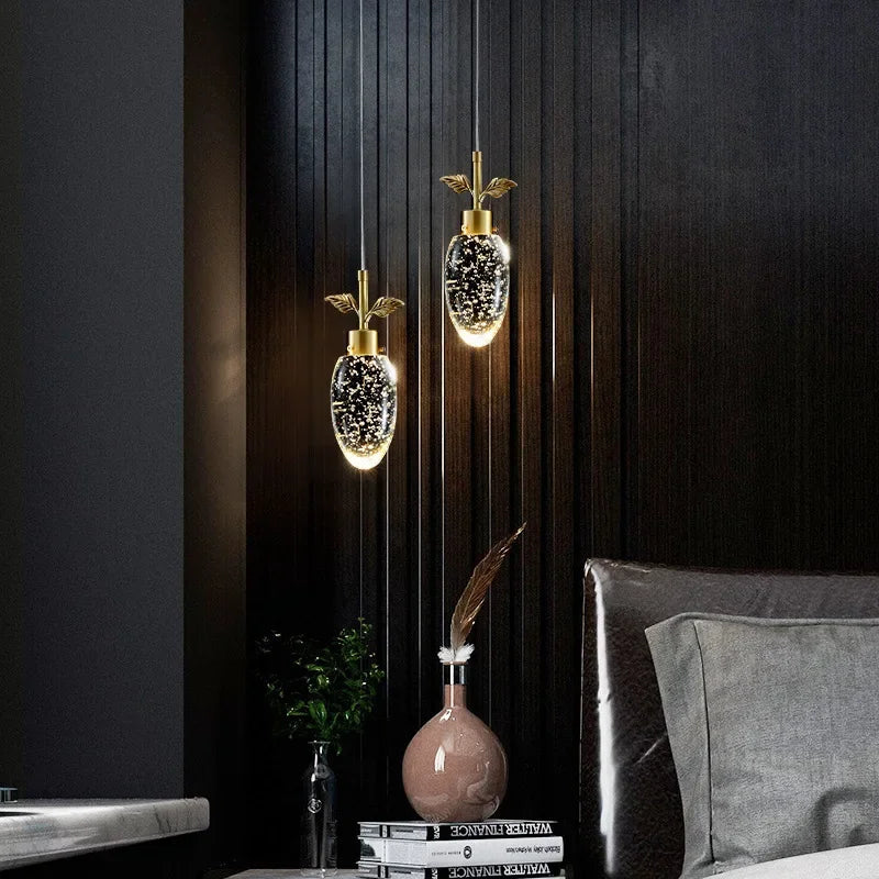 Afralia™ Crystal Chandelier: Modern Luxury LED Lighting for Home, Restaurant, Bedroom - Nordic Style