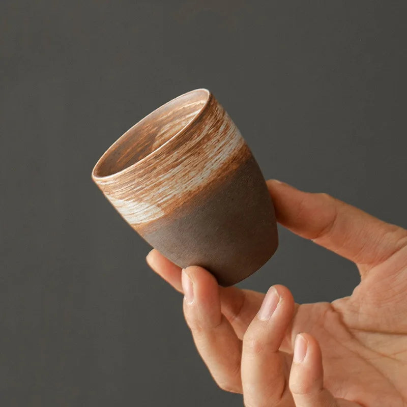 ceramic coffee cup wholesale Afralia™ Ceramic Coffee Cup, Japanese Style, Latte Mug, Espresso Mugs,